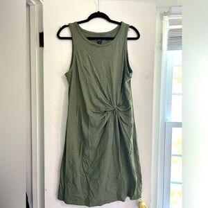 GAP Green Tank Top Dress